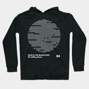 Echo & The Bunnymen / Minimal Graphic Design Tribute Hoodie